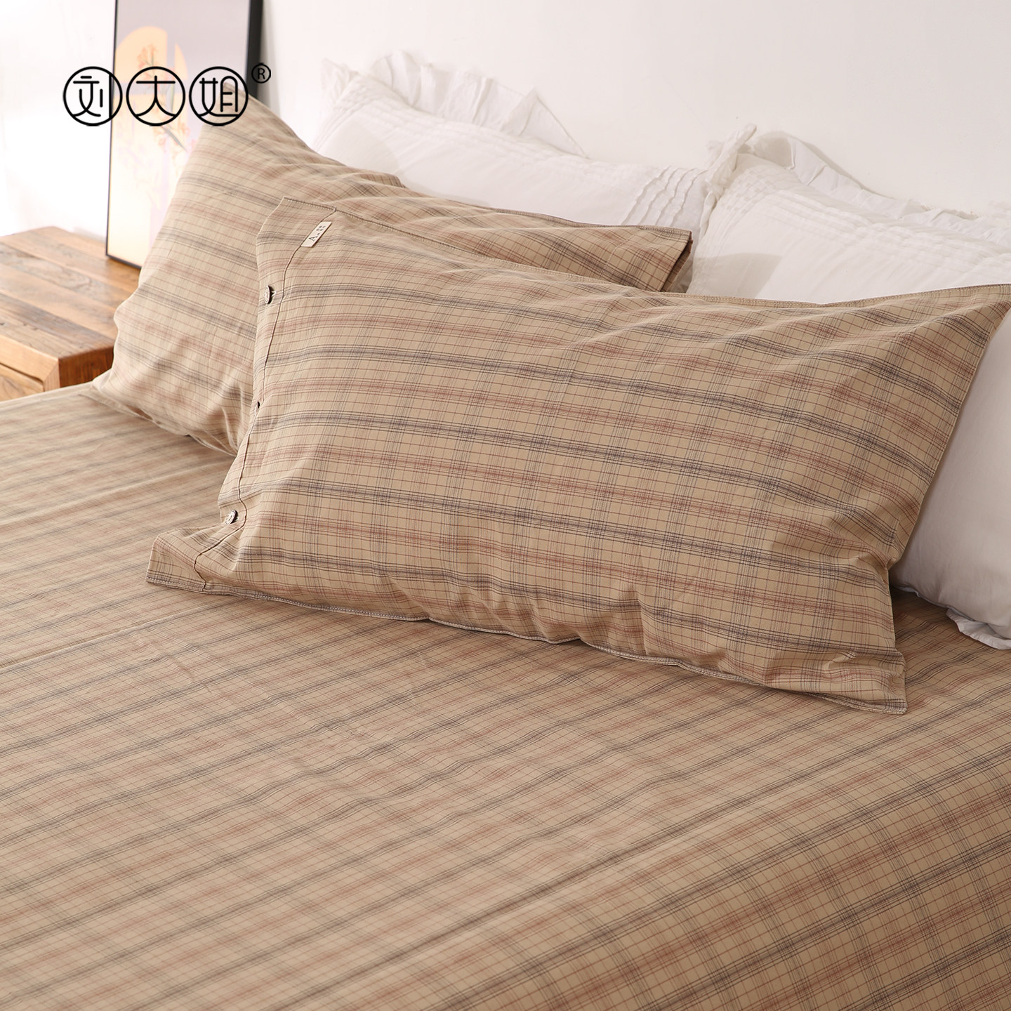 A类精梳棉老粗布床单三件套