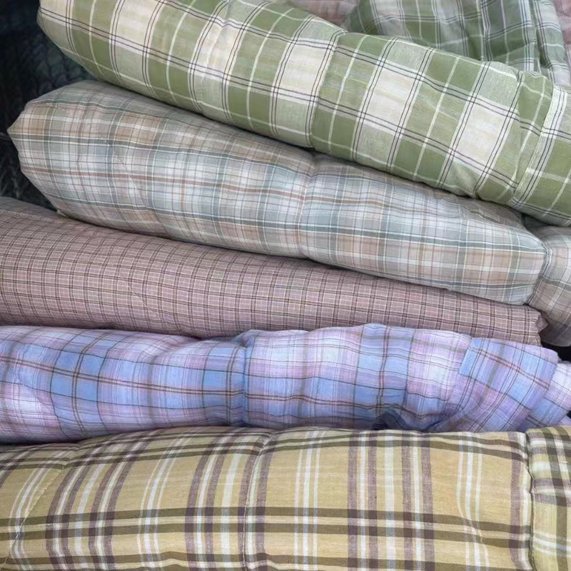 A类纯棉水洗棉纱布学生夏凉被