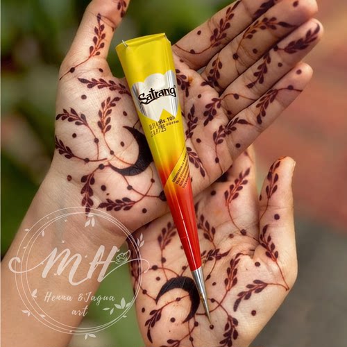 印度纯植物海娜手绘膏