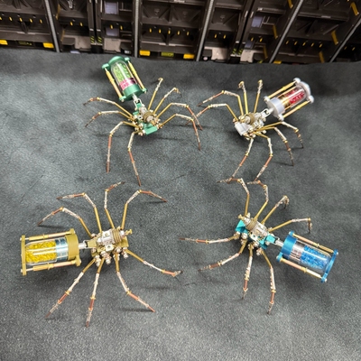 赛博朋克科技机械蜘蛛DIY模型