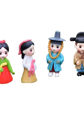 卡通人偶PVC摆件创意微景观装饰