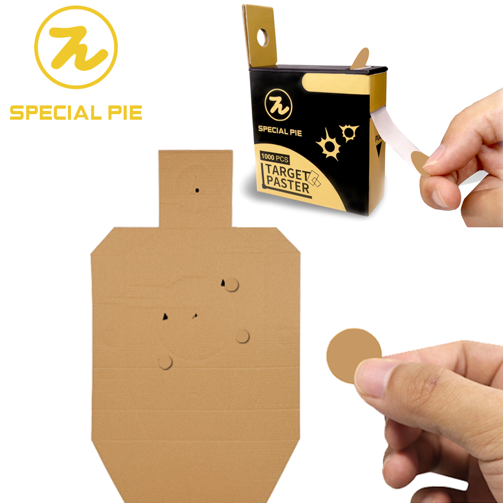 Special Pie盒装便携靶贴适用于IPSC/IDPA射击比赛补靶用射击靶贴
