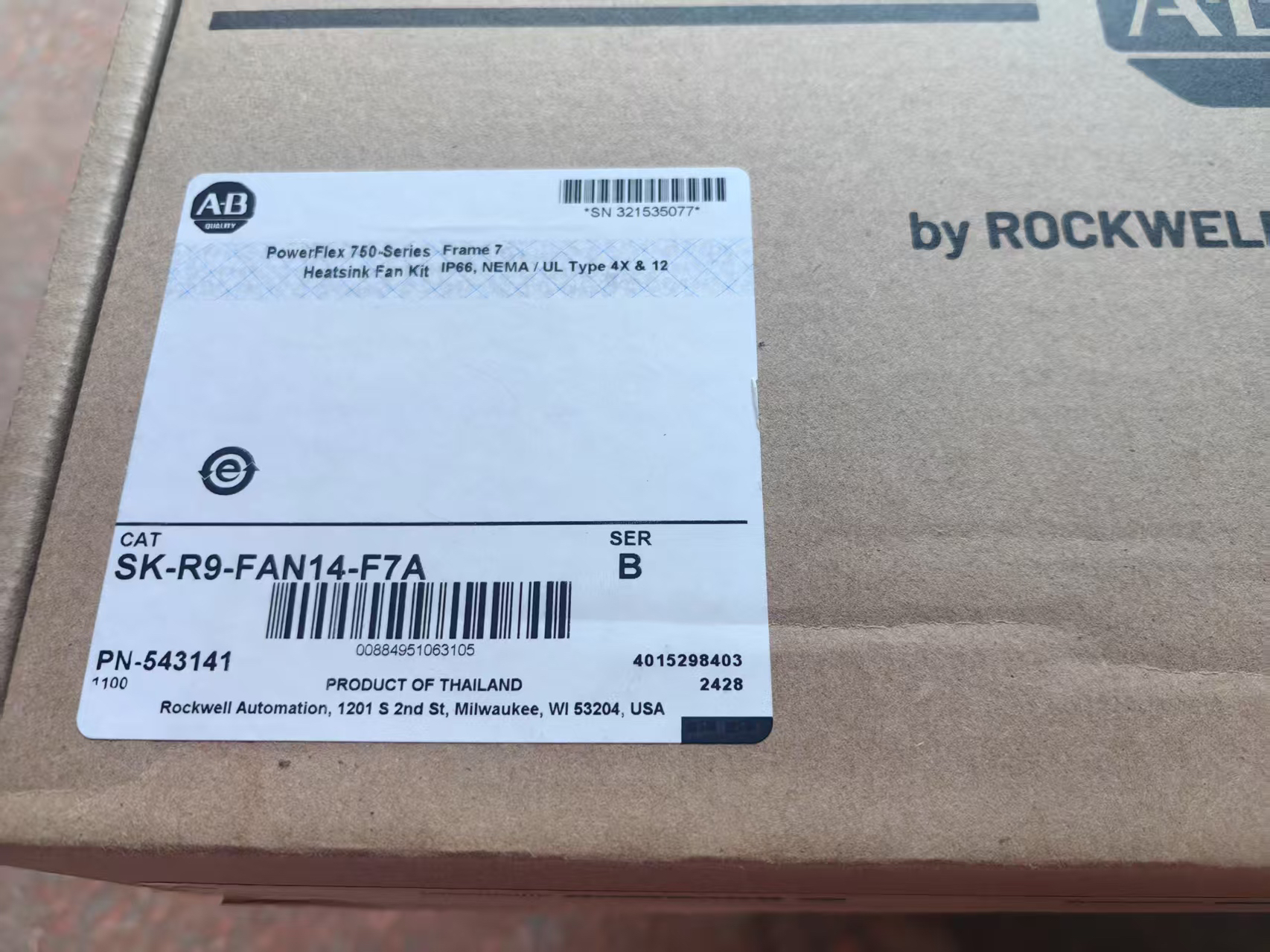 AB罗克韦尔风扇配件SK-R9-FAN14-F7A 拍前请询价