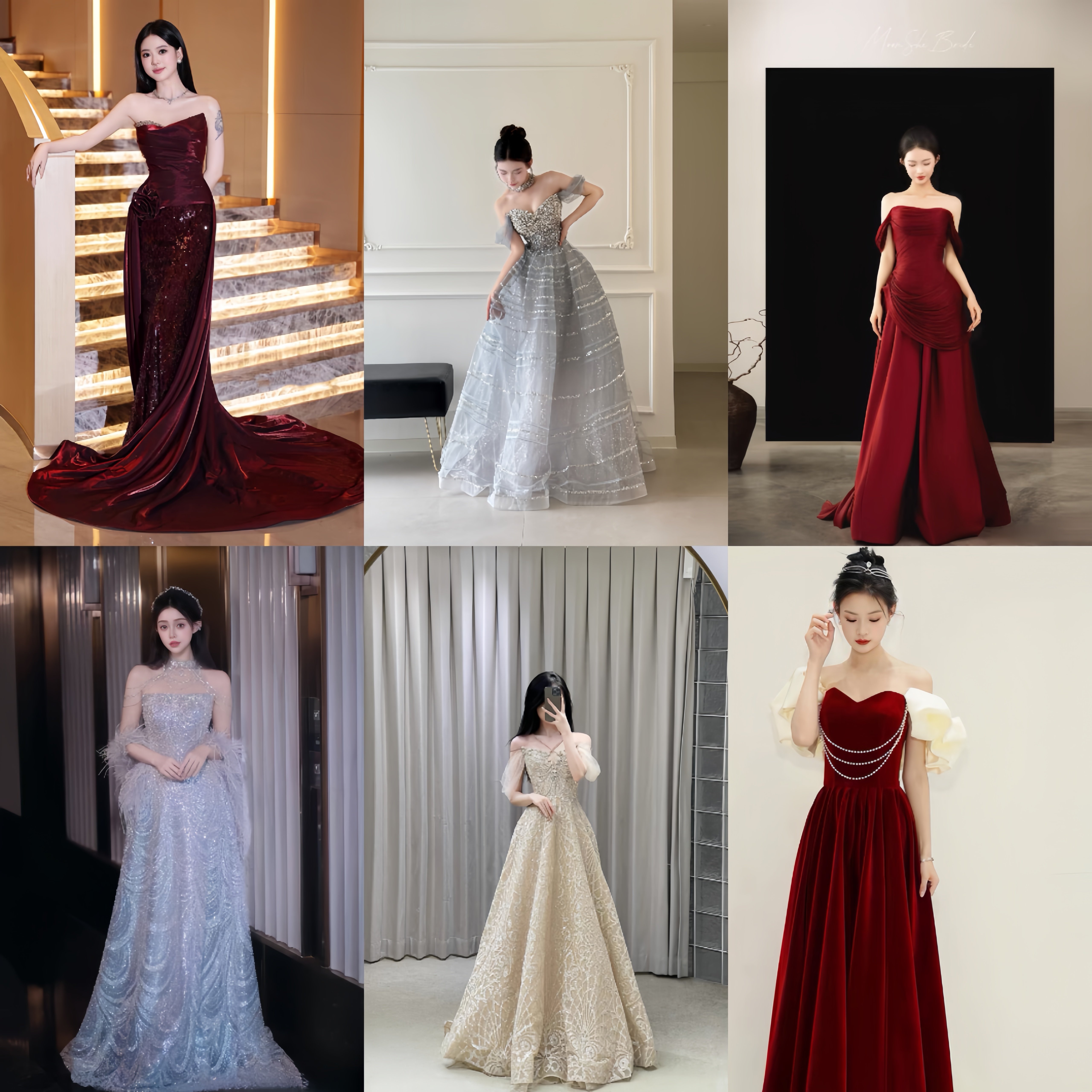 出租主持人年会晚会演出舞台晚礼服2025新款显瘦气质高端大合唱女