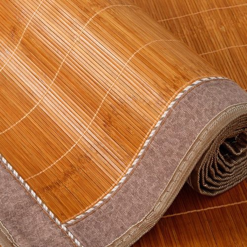 凉席竹席子家用夏天冰丝冬夏季两用1米2草席可折叠单人学生宿舍床