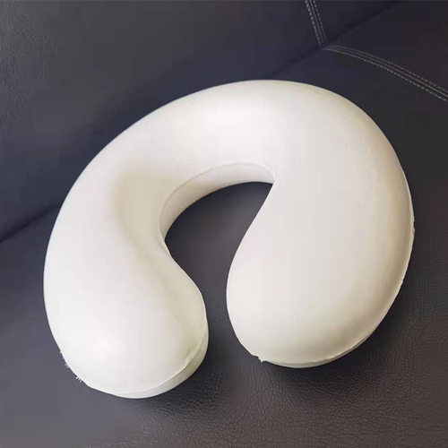 【现货裸芯】记忆棉圆头颈枕慢回弹u型枕大头颈枕