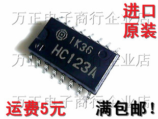 贴片HD74HC123AFPER 74HC123A触发器SOP-16中体 进口原装当天发