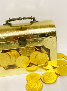 【山姆代购零食】Members Mark荷兰进口金币形牛奶巧克力休闲零食