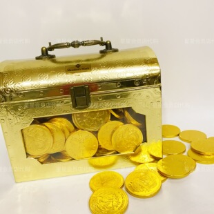 【山姆代购零食】Members Mark荷兰进口金币形牛奶巧克力休闲零食