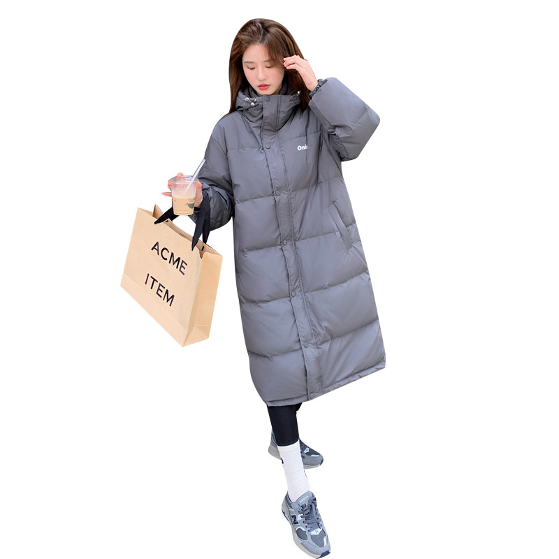 【新款】灰长款衣8687-P180-K268,女装棉衣/棉服,乔安迪