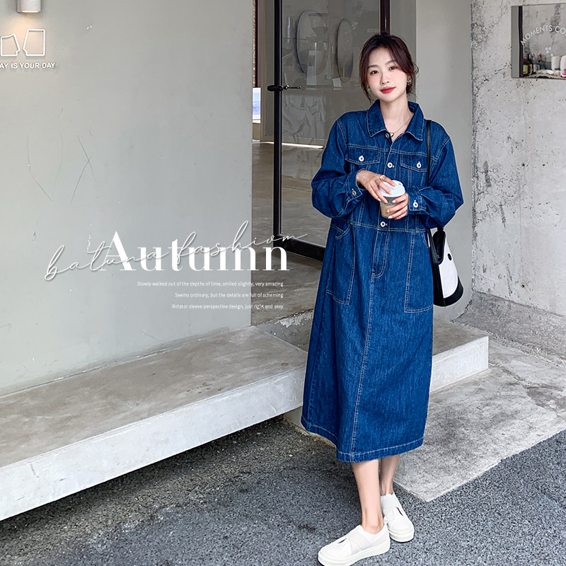 【22秋款】    简约牛仔连衣裙8617-P125-K178图片
