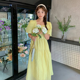 【新品】出货中定制工艺面料连衣裙2271-P105-K158，女装连衣裙，乔安迪