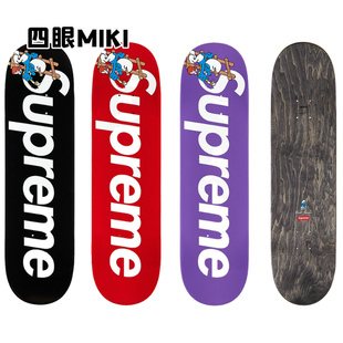 Skateboard 蓝精灵 滑板板面 动画联名 Supreme 20FW 现货 Smurfs