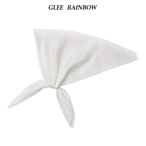 GleeRainbow真丝棉小波点方巾