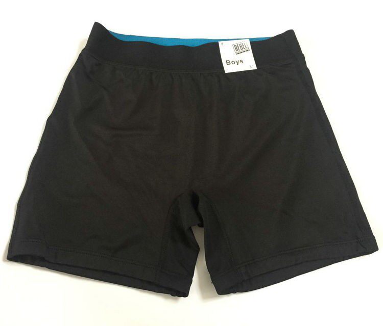 包邮夏男女童弹力泳裤跑步