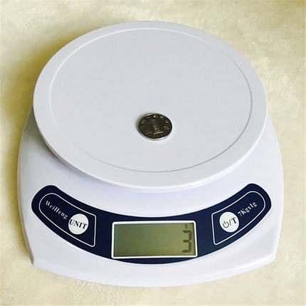家用厨房秤天平克称重电子称迷你称烘焙食物台秤烘焙用小称称7KG