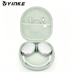 适用苹果AirPods Max耳机硬壳包头戴式耳机收纳包便携耳机收纳盒