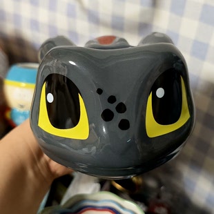 Зак! мечтать завод Прирученный дракон мастер Ночное зло керамика кружка кофе керамика чашка молоко чашка фруктовый сок