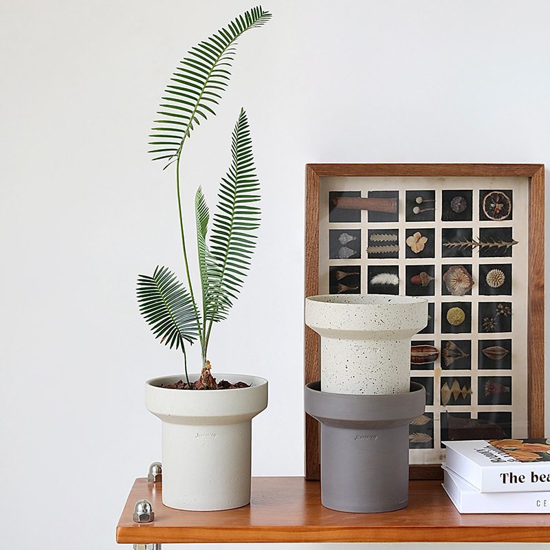 多肉植物烟囱陶瓷兰花蝴蝶兰花盆