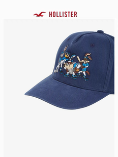 正品必保Hollister海鸥新款男女刺绣软顶棒球帽鸭舌帽
