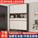 实木鞋 柜家用门口一体靠墙入户玄关柜简约现代客厅多层收纳储物柜