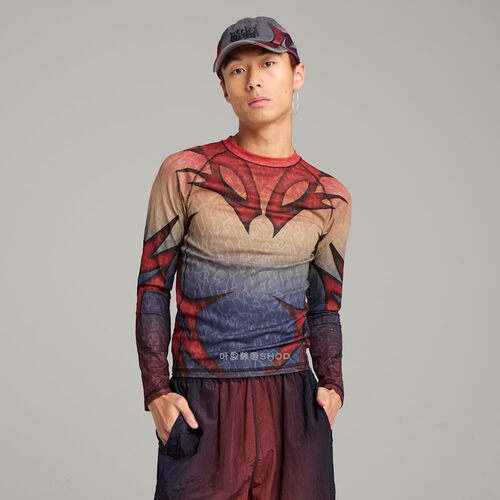 Puma/彪马x ARIES男女圆领宽松运动休闲透气长袖T恤629496-54