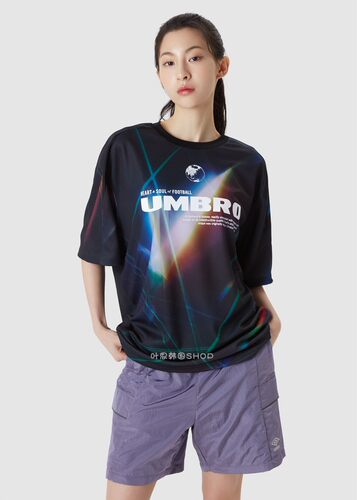 Umbro/茵宝圆领透气运动短袖T恤