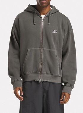 Reebok/锐步X X OBEY ZIP UP联名款男女秋季连帽全拉链运动外套