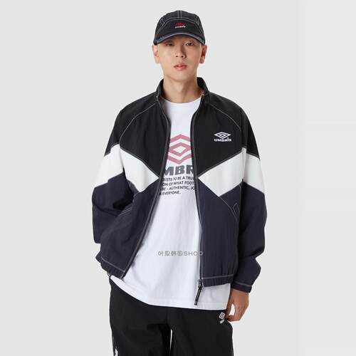 Umbro/茵宝立领休闲运动夹克外套