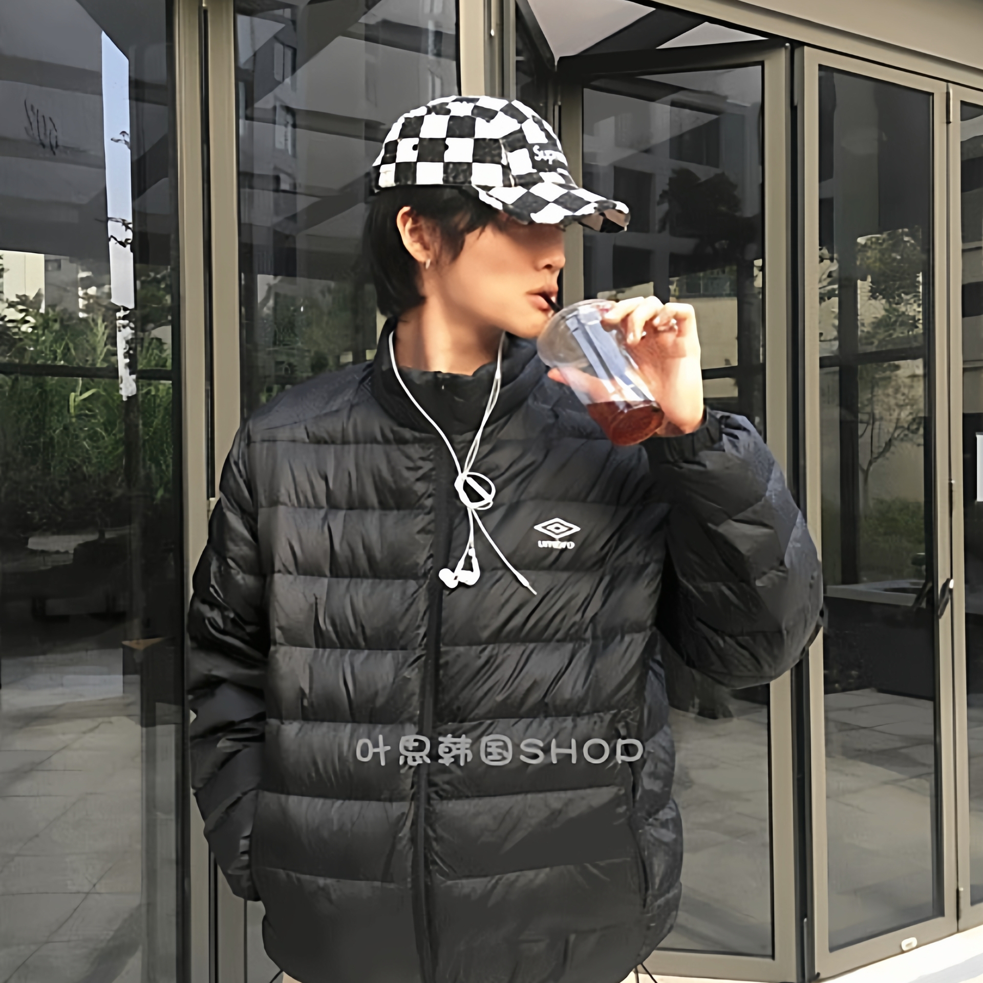 茵宝冬季男女立领运动羽绒服