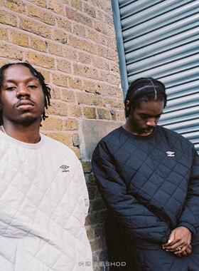 Umbro/茵宝秋冬款男女宽松运动休闲保暖连帽棉夹克外套UO423CWTO7