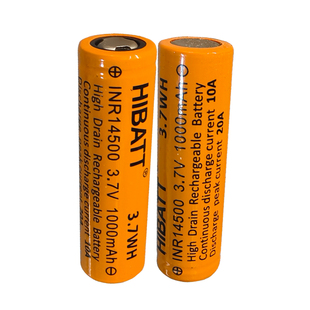 18350 14650 18490可充3.7V全新A品 14500 高倍率动力锂电池18500