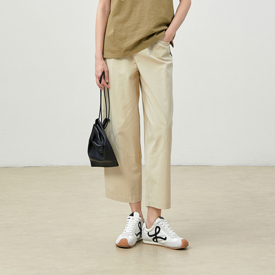 *WKZ07268 茉莉雅集 腔调莱赛尔高支棉宽松显瘦休闲气球裤哈伦裤