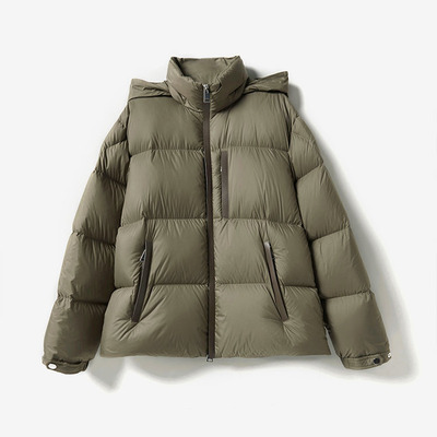 高密防水可追溯90白鹅绒羽绒服