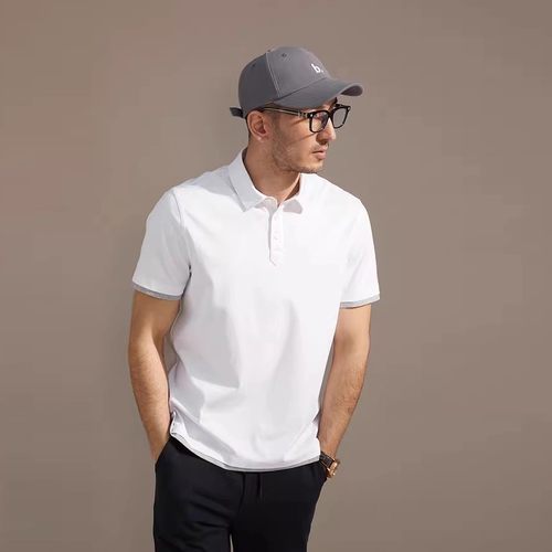 *MTX04031 茉莉雅集 日本进口真丝棉经典T恤商务休闲男