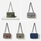 意大利香 WSP06217 茉莉雅集 风花呢羊皮优雅通勤单肩背包