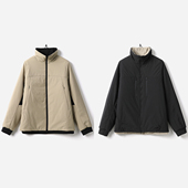 WWT07320 户外休闲双面穿绗棉保暖舒适立领棉服外套女 茉莉雅集