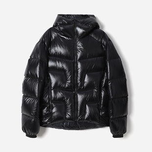 *WYR08081 茉莉雅集85白鹅绒连帽户外休闲轻软羽绒服秋冬男女同款