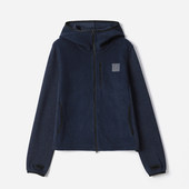 山系户外河川绣花暖阳颗粒绒休闲长袖 茉莉雅集 外套女 WWT08209