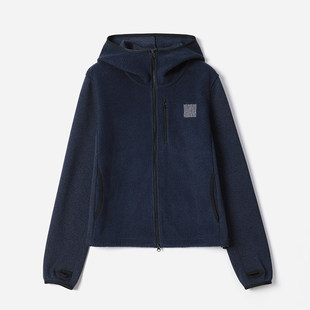 山系户外河川绣花暖阳颗粒绒休闲长袖 茉莉雅集 外套女 WWT08209