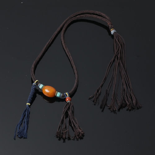 BSP0330【拾宝·孤品】蜜蜡大桶珠枣珠项链包挂手机挂单圈手串