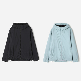 WWT09214 茉莉雅集 户外休闲连帽经典百搭长袖拉链外套棉服秋冬女