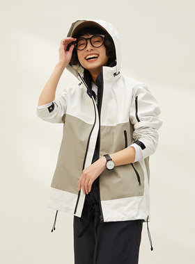 WWT05134 SYSTERM-A轻户外防水耐磨透气冲锋衣外套男女同款