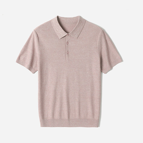 MTX09001 茉莉雅集 舒爽软糯凉感莱赛尔POLO/剪刀领男款短袖套衫
