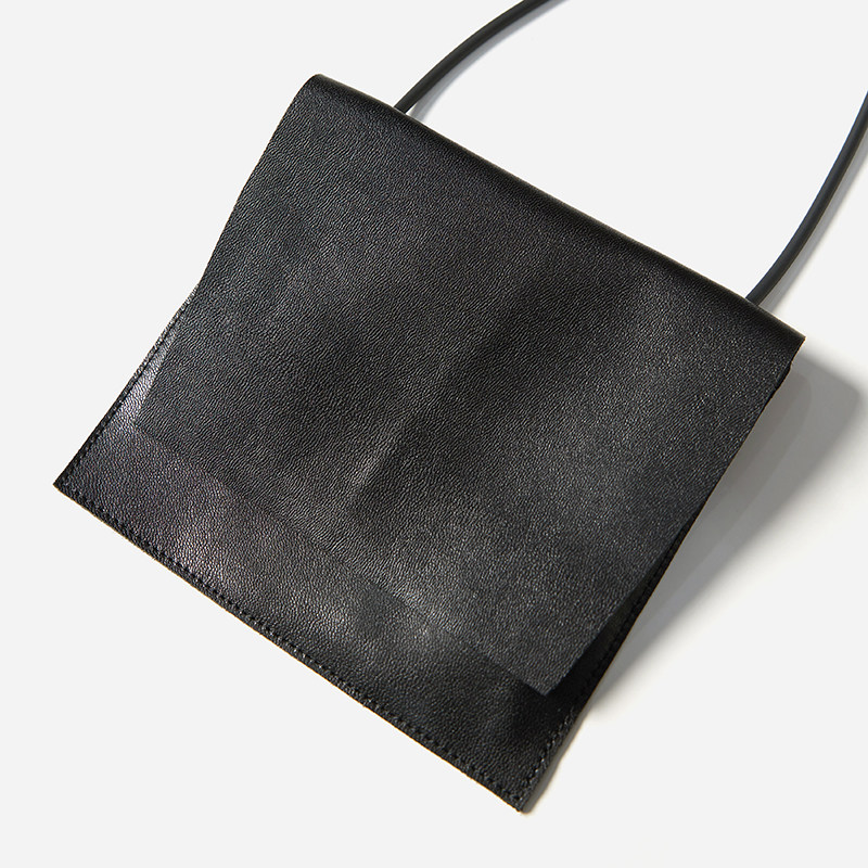 *WSP06209 茉莉雅集 爱不释手羊皮方形抽绳收口可调节单肩斜挎包