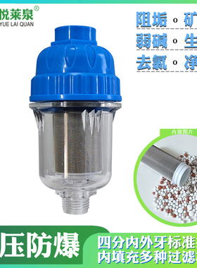 四分前置阻垢器SPA沐浴器养生fof