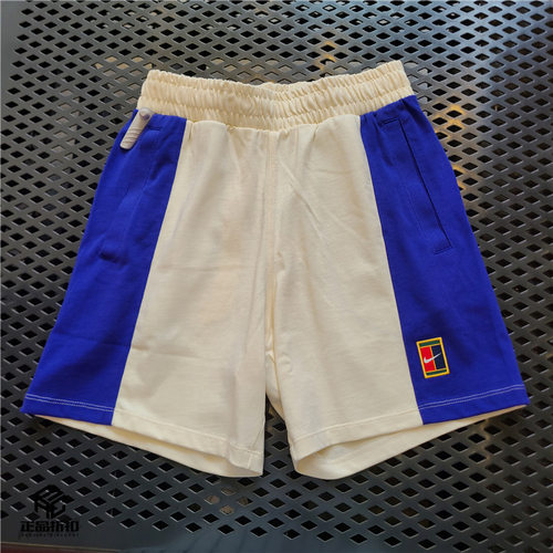 NIKE耐克Court Heritage男子夏季运动休闲五分网球短裤FZ6952-110