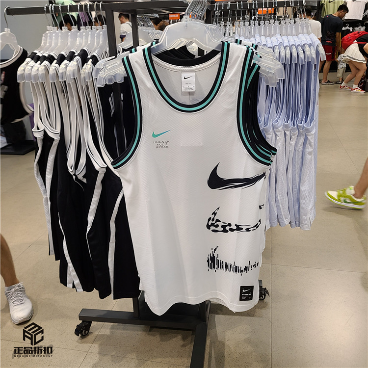 NIKE DRI-FIT DNA 男子卡通涂鸦速干透气篮球运动背心 FJ7228-100