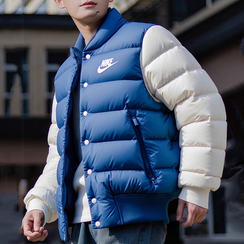 Nike/耐克男运动休闲拒水防风保暖羽绒服夹克外套 IB4499-010-415