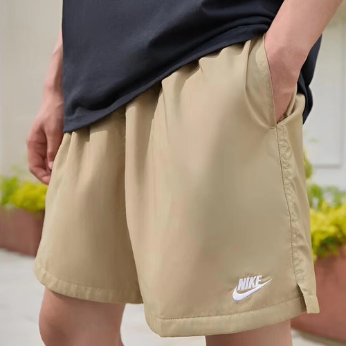 NIKE FLOW 耐克男子美式运动休闲刺绣小LOGO 短裤 AR2383/FN3308